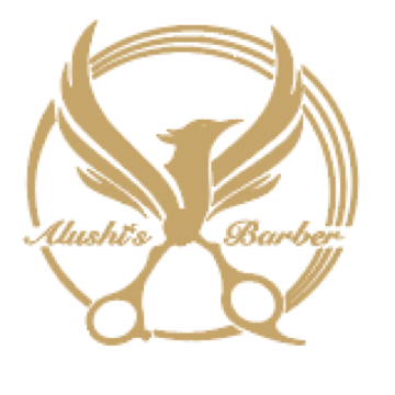 Alushi's Barber Logo