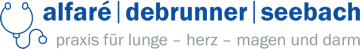 Alfaré Debrunner Seebach Praxisgemeinschaft Logo