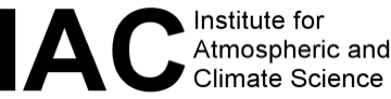 Institut für Atmosphäre und Klima, ETH Zürich Logo