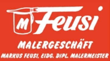W. Feusi / Inhaber M. Feusi Malergeschäft, Farben- und Tapetenshop Logo