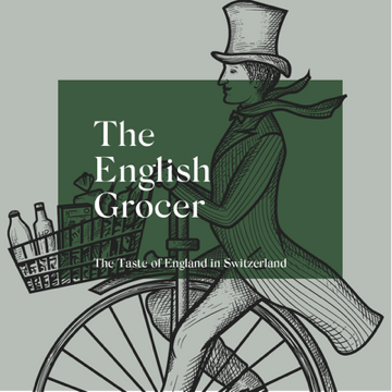The English Grocer Zurich Pop Up Logo