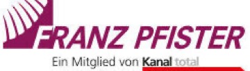 Franz Pfister AG – Kanal total Logo