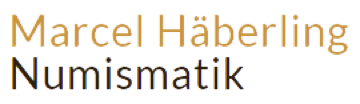 Marcel Numismatik Häberling Logo