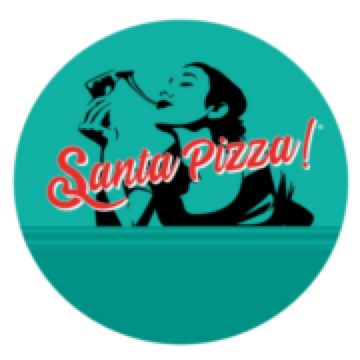 Santa Pizza! Logo