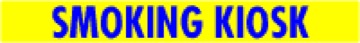 Smoking Kiosk Logo