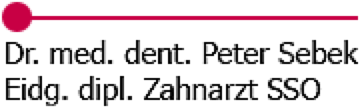 Zahnarzt Zürich – Dr. med. dent. Peter Sebek Logo