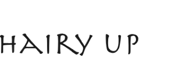 Hairy up Hairstyling Logo